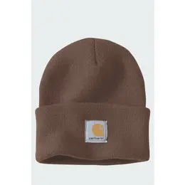 carhartt: Коричневая шапка 