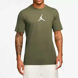 NIKE: Футболка  Dri FIT цвета хаки