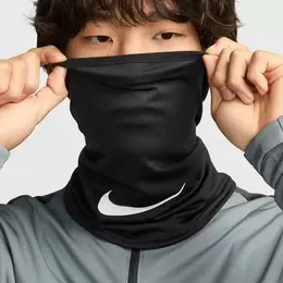 NIKE: Чёрный шарф  Dri FIT