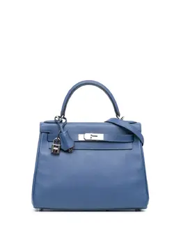 Hermès Pre-Owned: Голубая сумка 