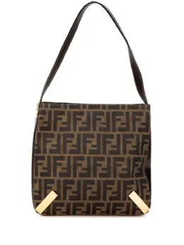 Fendi Pre-Owned: Коричневая сумка 
