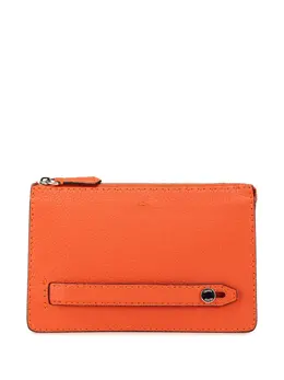 Fendi Pre-Owned: Оранжевый клатч 