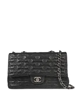 CHANEL Pre-Owned: Чёрная сумка 