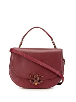 CHANEL Pre-Owned: Красная сумка 