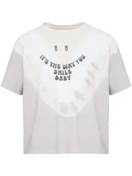 MM6 Maison Margiela: Прямая футболка 