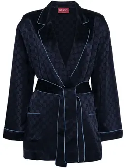 Gucci: Жаккардовая куртка  GG