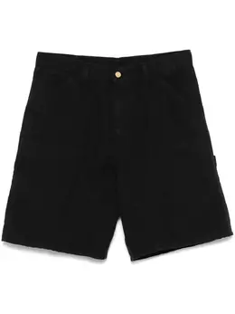 Carhartt WIP: Чёрные шорты 