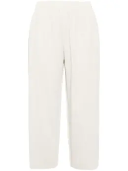 Pleats Please Issey Miyake: Белые брюки 
