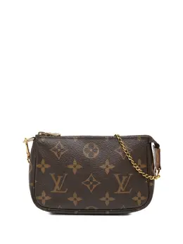 Louis Vuitton Pre-Owned: Коричневая сумка 