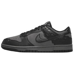 Nike: Чёрные кроссовки  Dunk