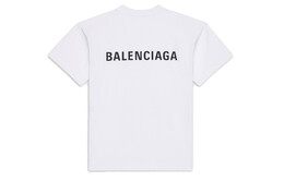 Balenciaga: Белая футболка 