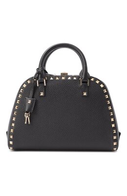 Valentino: Чёрная сумка  Rockstud