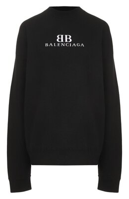 Balenciaga: Хлопковый свитер 