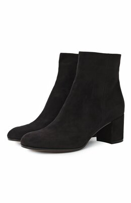 Gianvito Rossi: Чёрные ботинки 