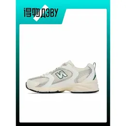 New Balance: Белые кроссовки  530