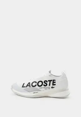 Lacoste: Белые кроссовки 