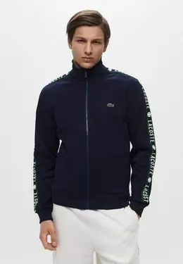 Lacoste: Синяя толстовка 