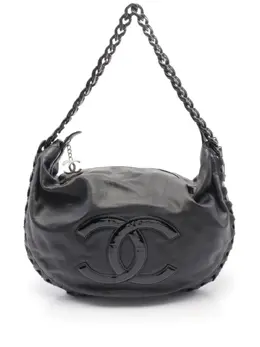 CHANEL Pre-Owned: Чёрная сумка 