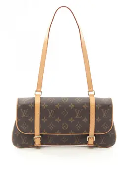 Louis Vuitton Pre-Owned: Коричневая сумка 