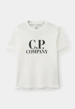 C.P. Company: Белая футболка 