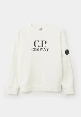 C.P. Company: Белый свитшот 