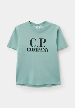 C.P. Company: Зелёная футболка 