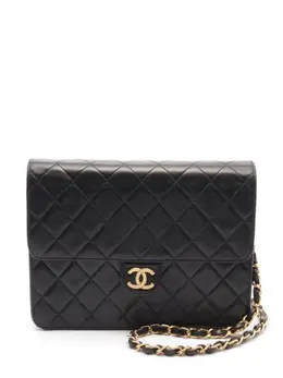 CHANEL Pre-Owned: Чёрная сумка 