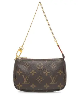 Louis Vuitton Pre-Owned: Коричневая сумка 