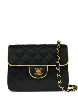 CHANEL Pre-Owned: Чёрная сумка 