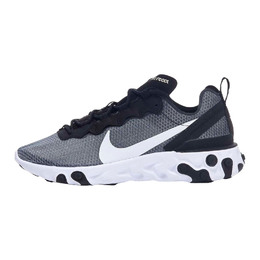 Nike: Чёрные кроссовки  React Element 55