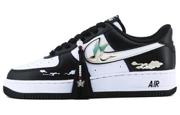 Nike: Чёрные кроссовки  Air Force 1