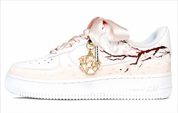 Nike: Белые кроссовки  Air Force 1