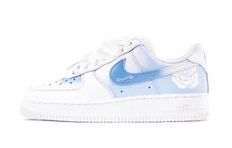 Nike: Синие кроссовки  Air Force 1