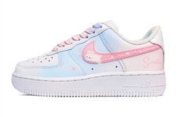 Nike: Синие кроссовки  Air Force 1