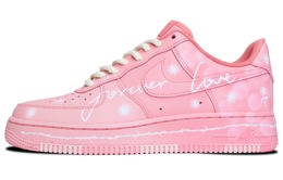 Nike: Розовые кроссовки  Air Force 1