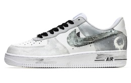 Nike: Чёрные кроссовки  Air Force 1