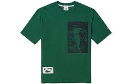 Lacoste: Зелёная футболка 