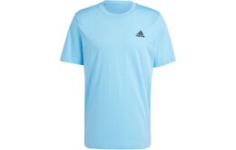 Adidas: Синяя футболка 