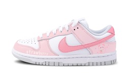 Nike: Розовые кроссовки  Dunk
