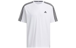 Adidas: Белая футболка 