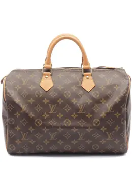 Louis Vuitton Pre-Owned: Коричневая сумка 