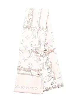 Louis Vuitton Pre-Owned: Шарф с принтом 