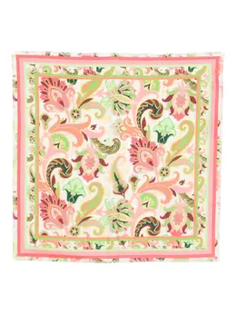 ETRO: Розовый шарф 