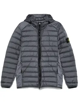 Stone Island: Голубая куртка  Compass