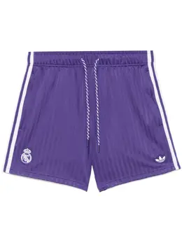 adidas: Фиолетовые шорты  Madrid