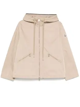 Moncler: Светлая куртка 