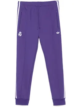 adidas: Фиолетовые брюки  Madrid