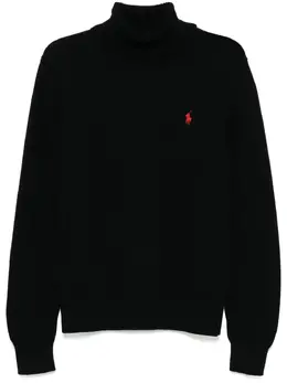 Polo Ralph Lauren: Чёрный свитшот 