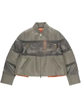 sacai: Зелёная куртка 