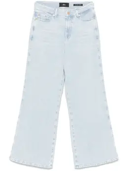 7 For All Mankind: Светлые джинсы  Lotta